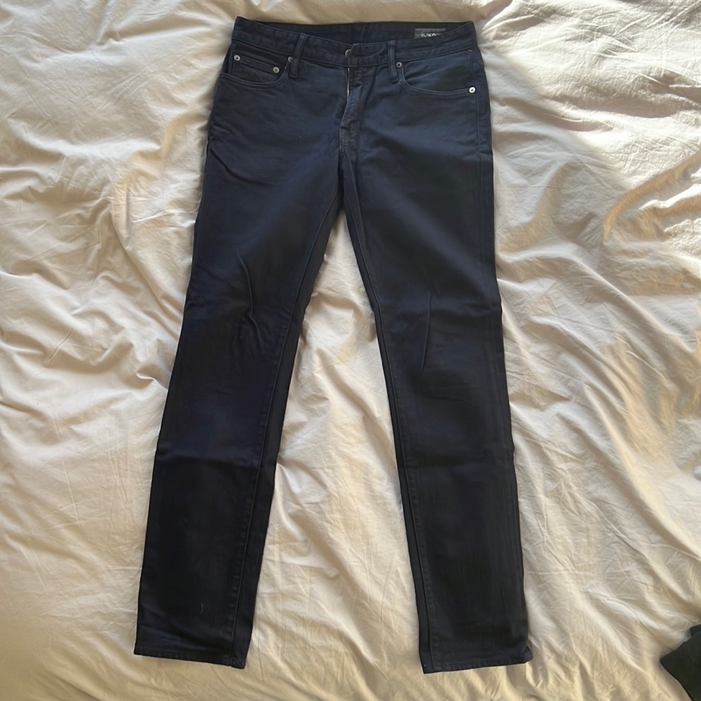 Bonobos Slim Straight Travel Jeans - Navy - 30/32